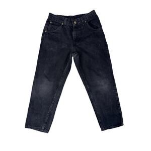 VTG 1990s New Legends - Black Jeans - Boys Size 28 Husky - Made in USA